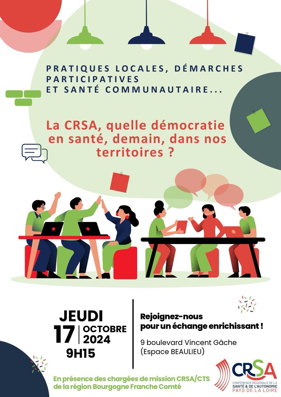 Affiche de présentation du séminaire