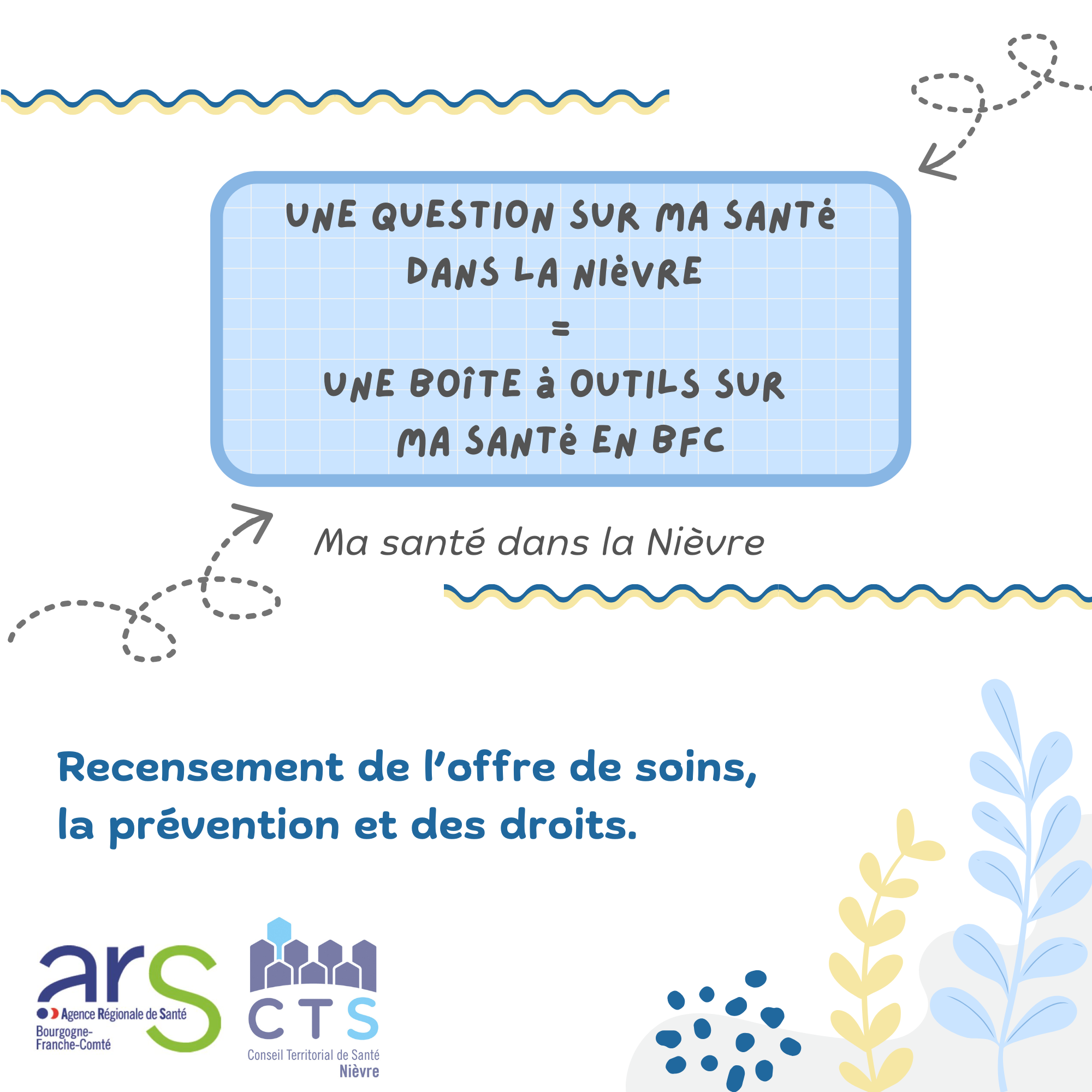 Recensement de l'offre de soins, la prévention, les droits dans la Nièvre