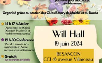 Entendeurs de voix : Atelier et conférence de Will Hall à Besançon le 19 juin 2024